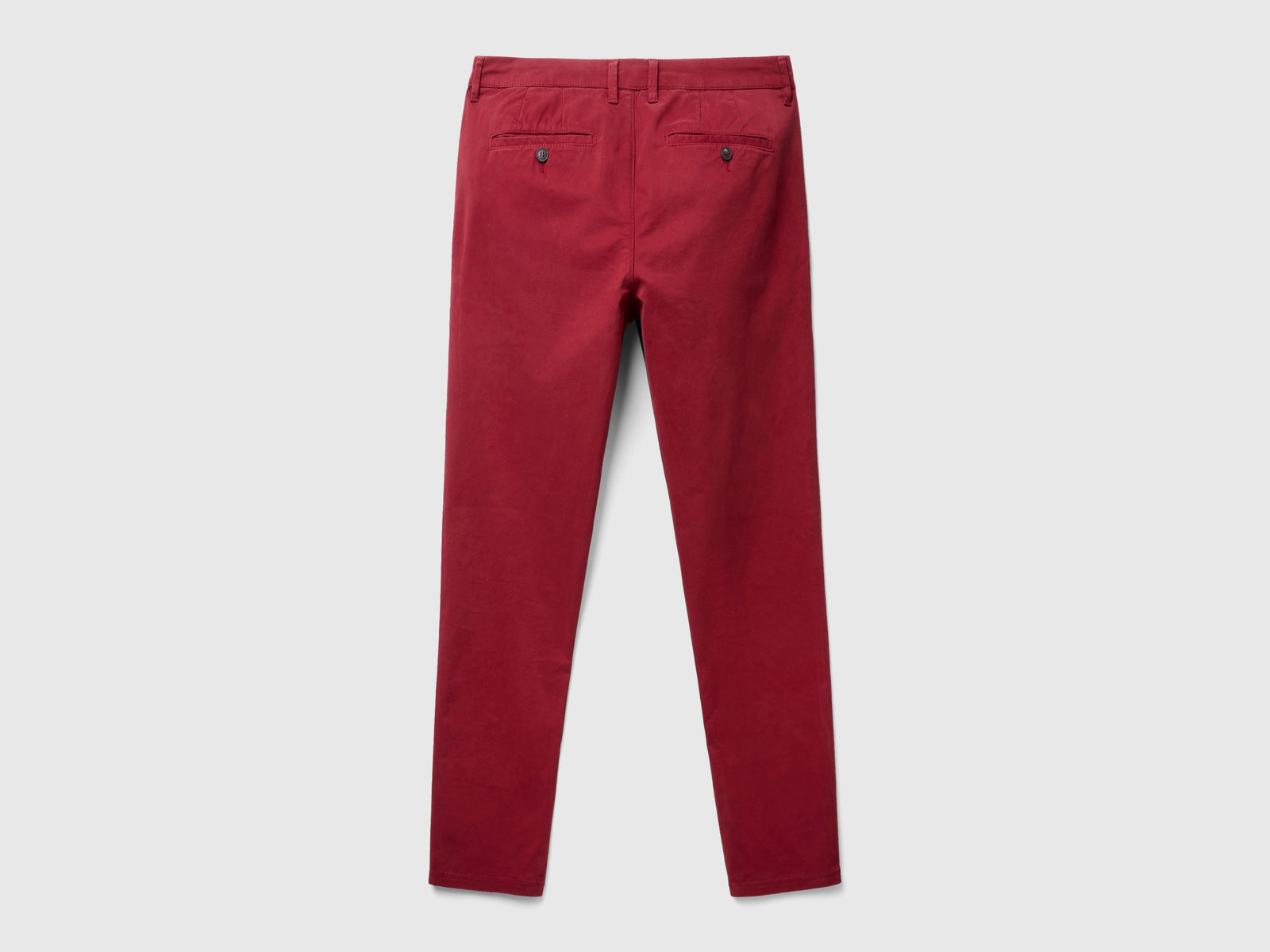 Chino slim fit da uomo bordeaux 2 | Benetton Outlet