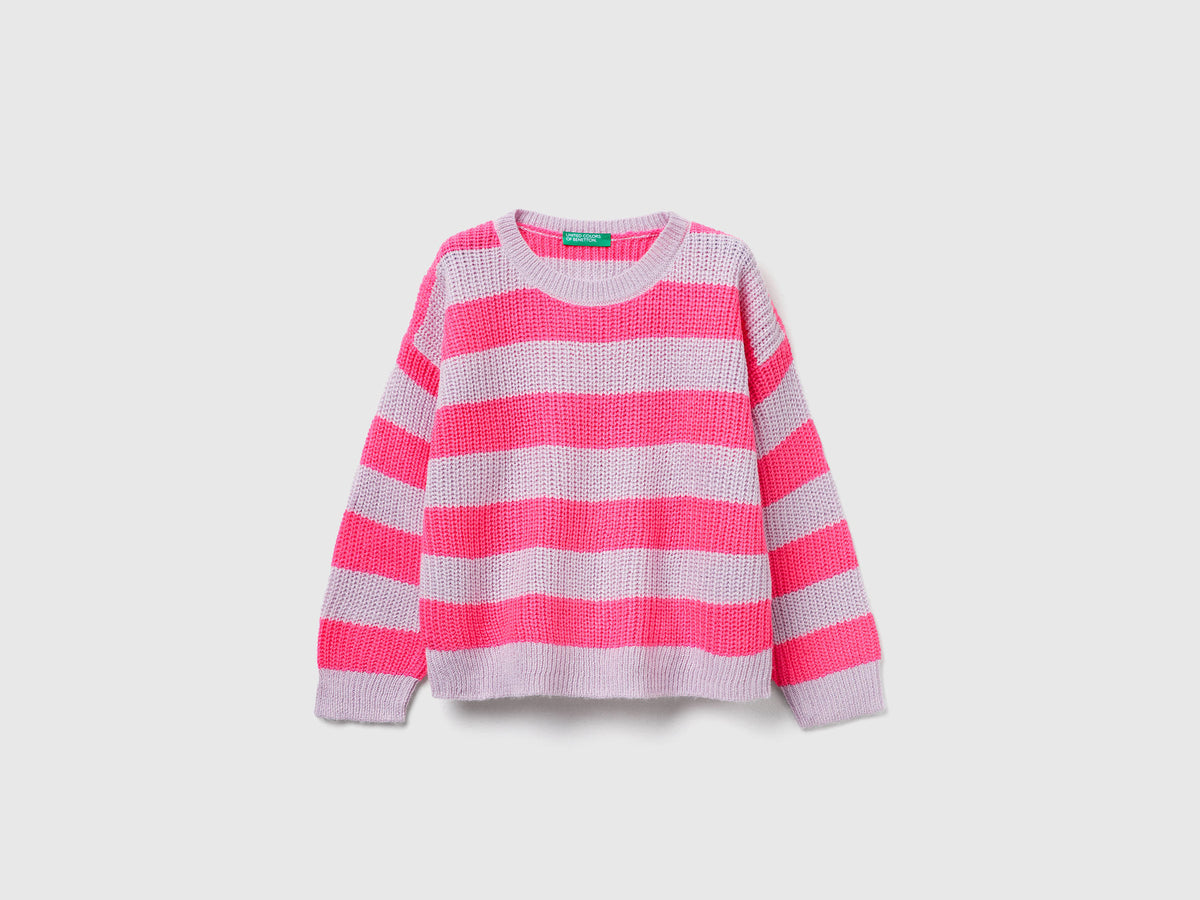 Maglione a righe