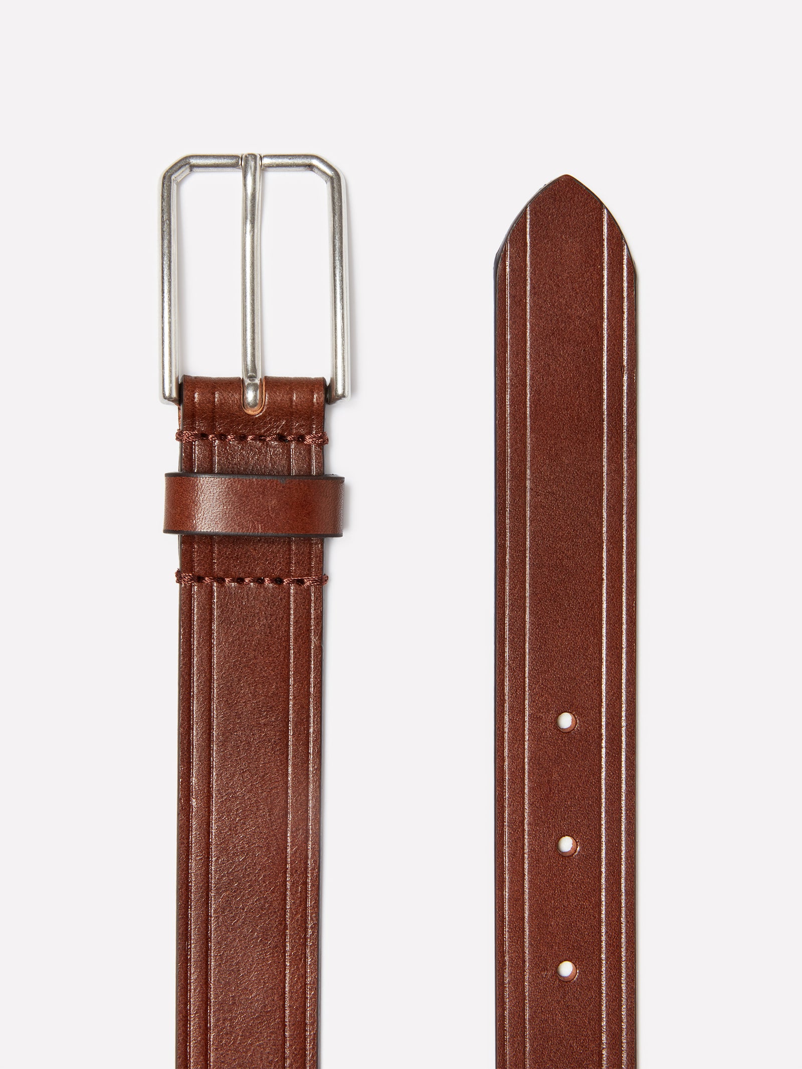Cintura 100% cuoio da uomo marrone 2 | Sisley Outlet