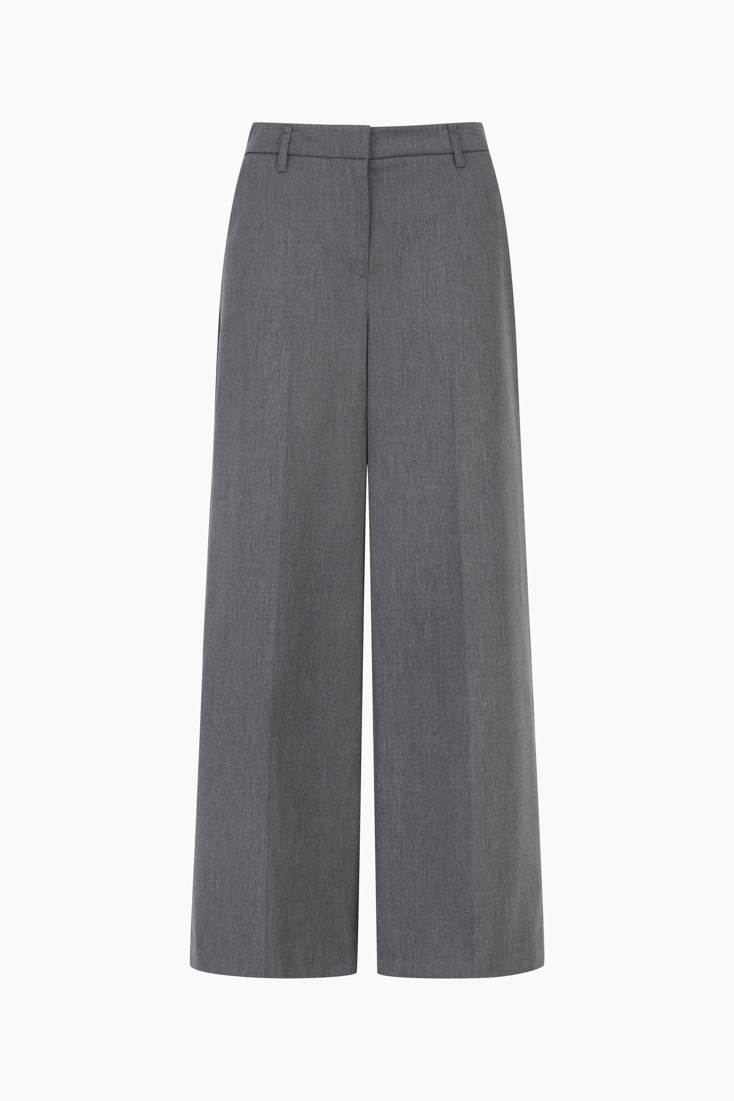 Pantaloni mélange da donna grigio chiaro | Sisley Outlet