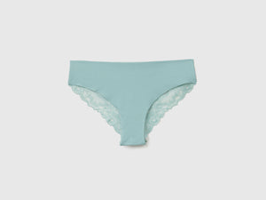 Brasiliana stretch con pizzo