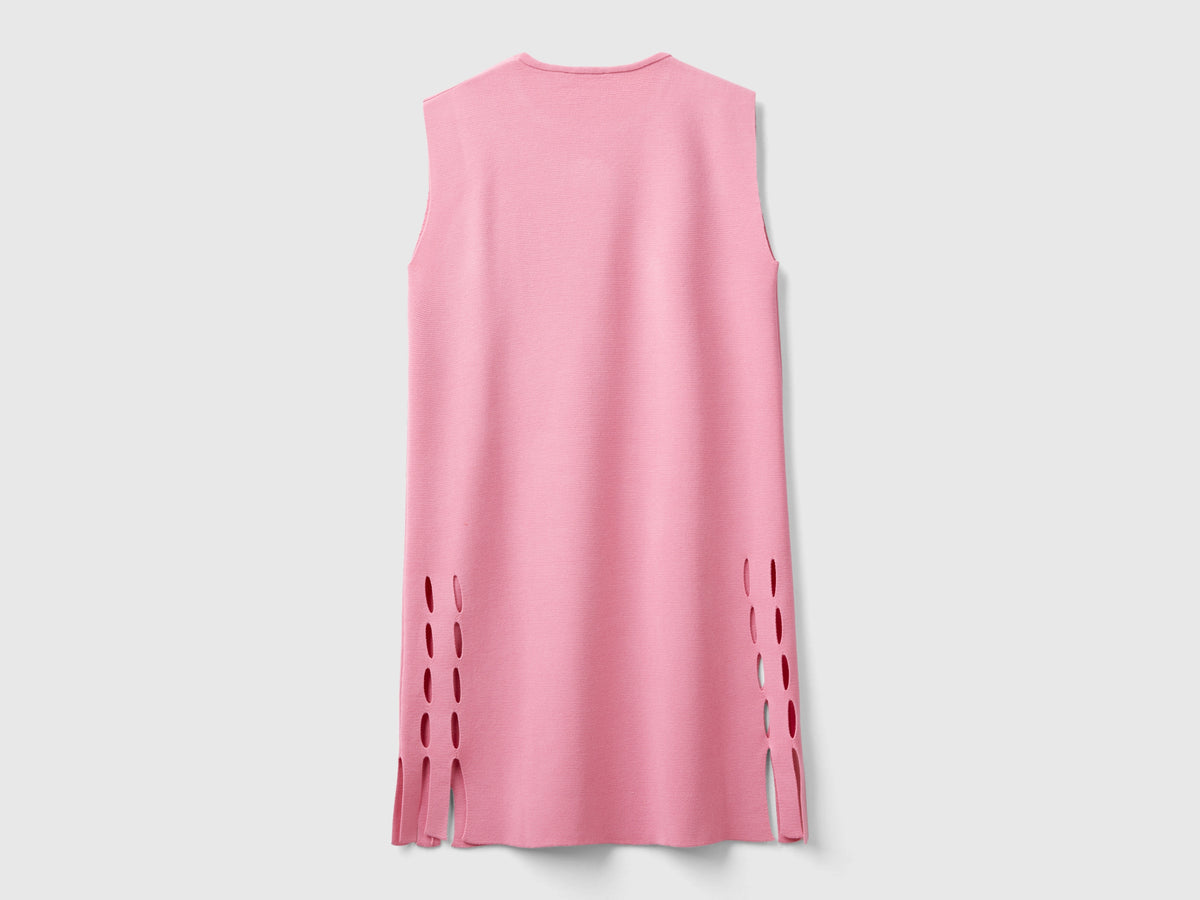 Vestito corto cut out