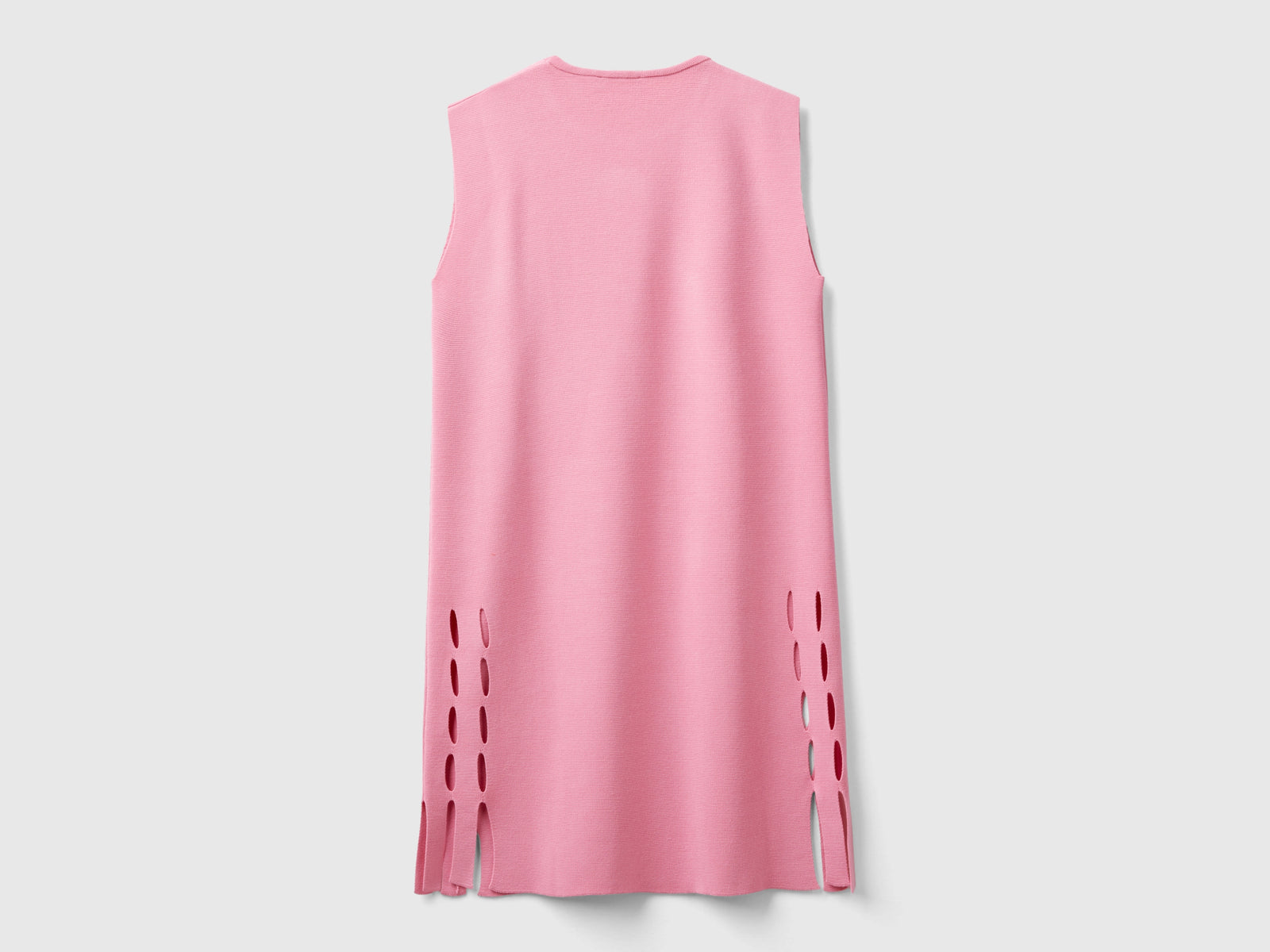 Vestito corto cut out da donna rosa 2 | Benetton Outlet