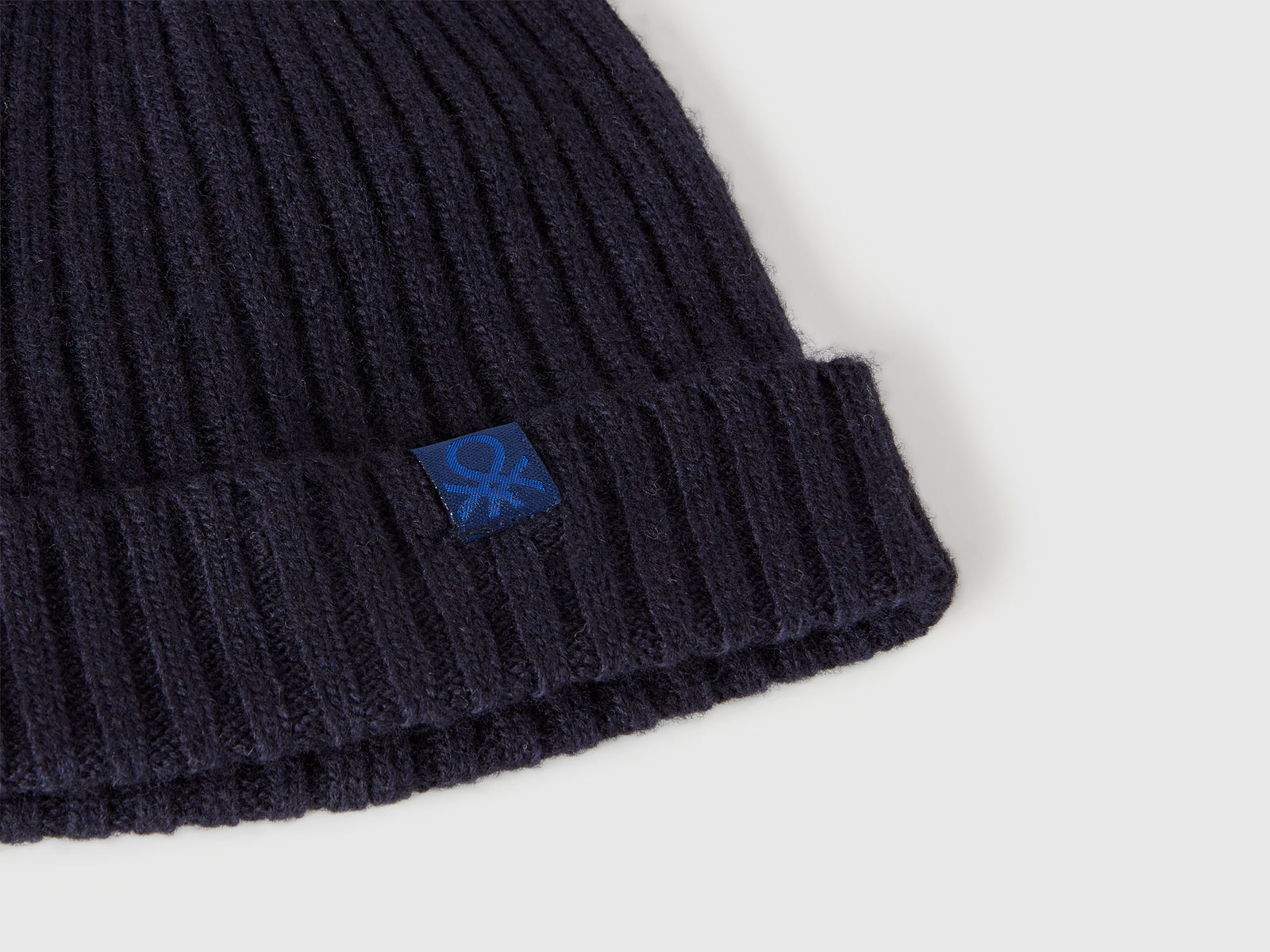 Cappellino in misto lana da bimbo blu scuro 3 | Benetton Outlet