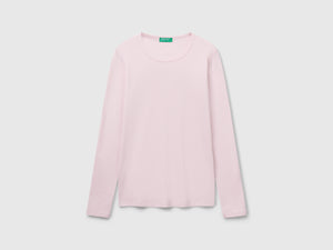 T-shirt manica lunga 100% cotone