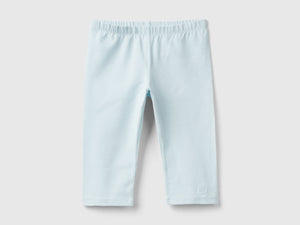 Leggings a 3/4 in cotone elasticizzato
