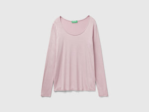 Maglietta in viscosa stretch