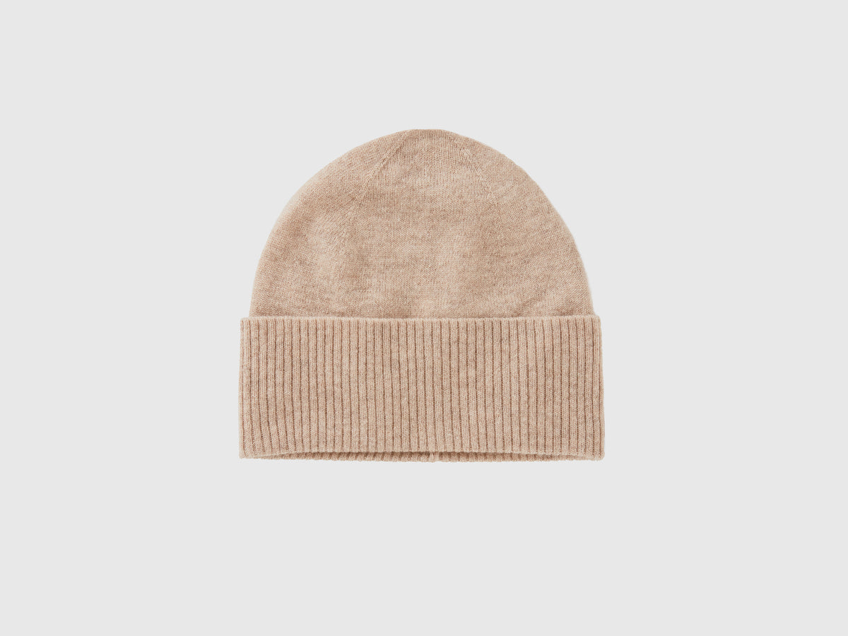 Berretto in puro cashmere