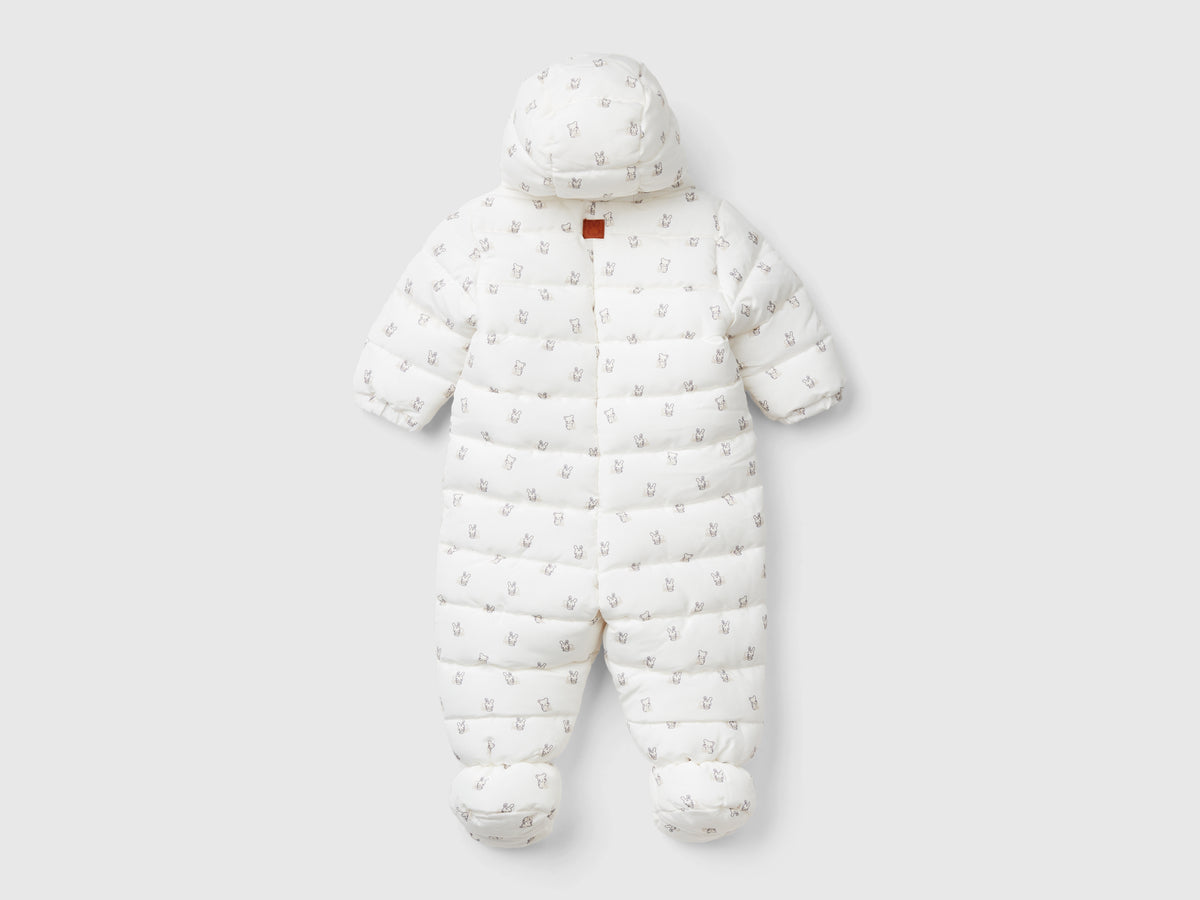 "Rain Defender" padded one-piece suit