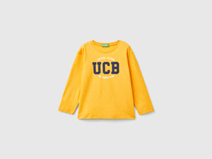 T-shirt manica lunga in cotone bio
