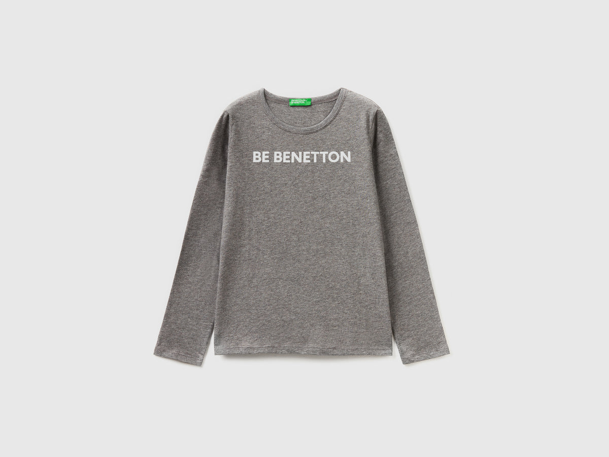 T-shirt manica lunga 100% cotone