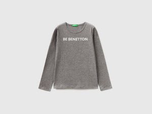 T-shirt manica lunga 100% cotone
