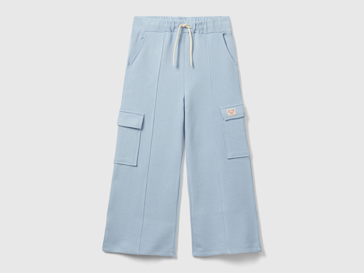 Pantaloni ampi in felpa