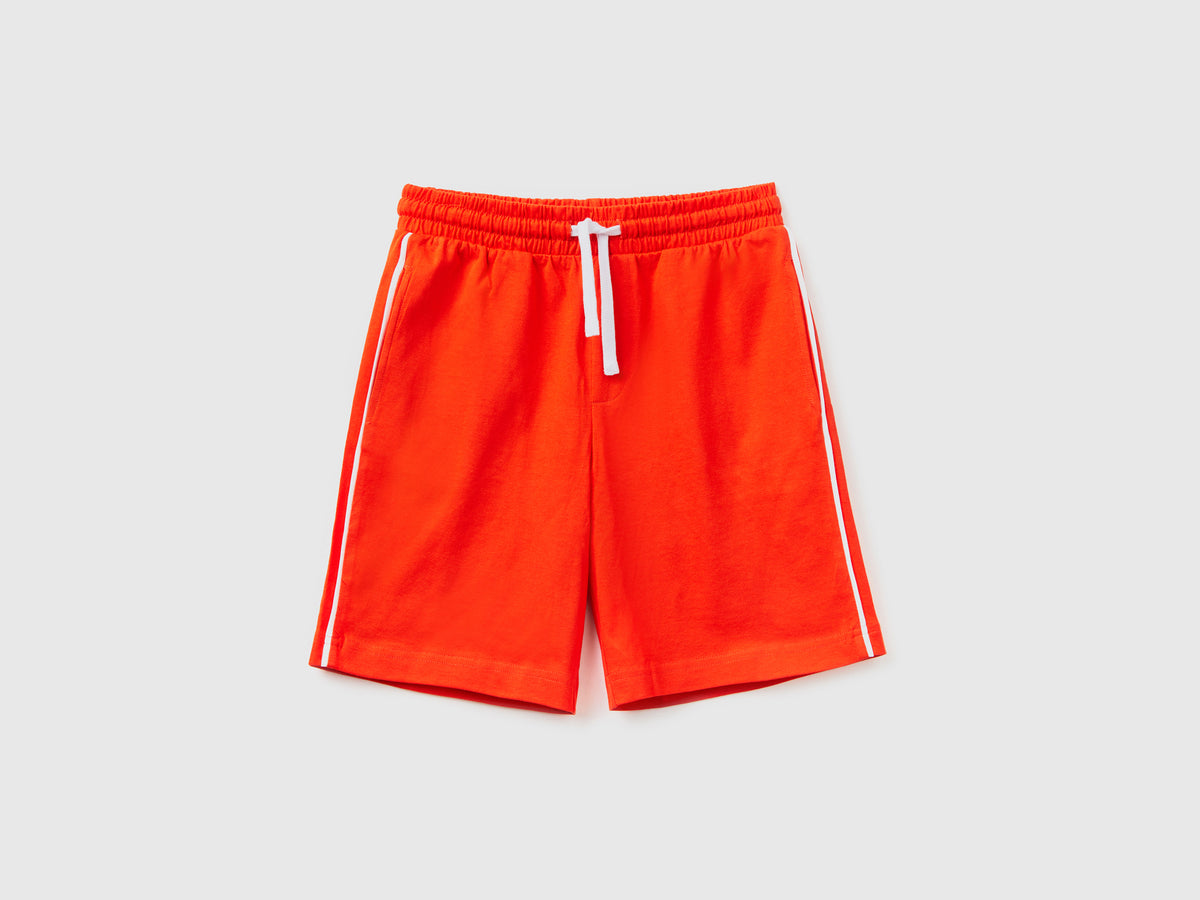 Pantaloni corti in puro cotone