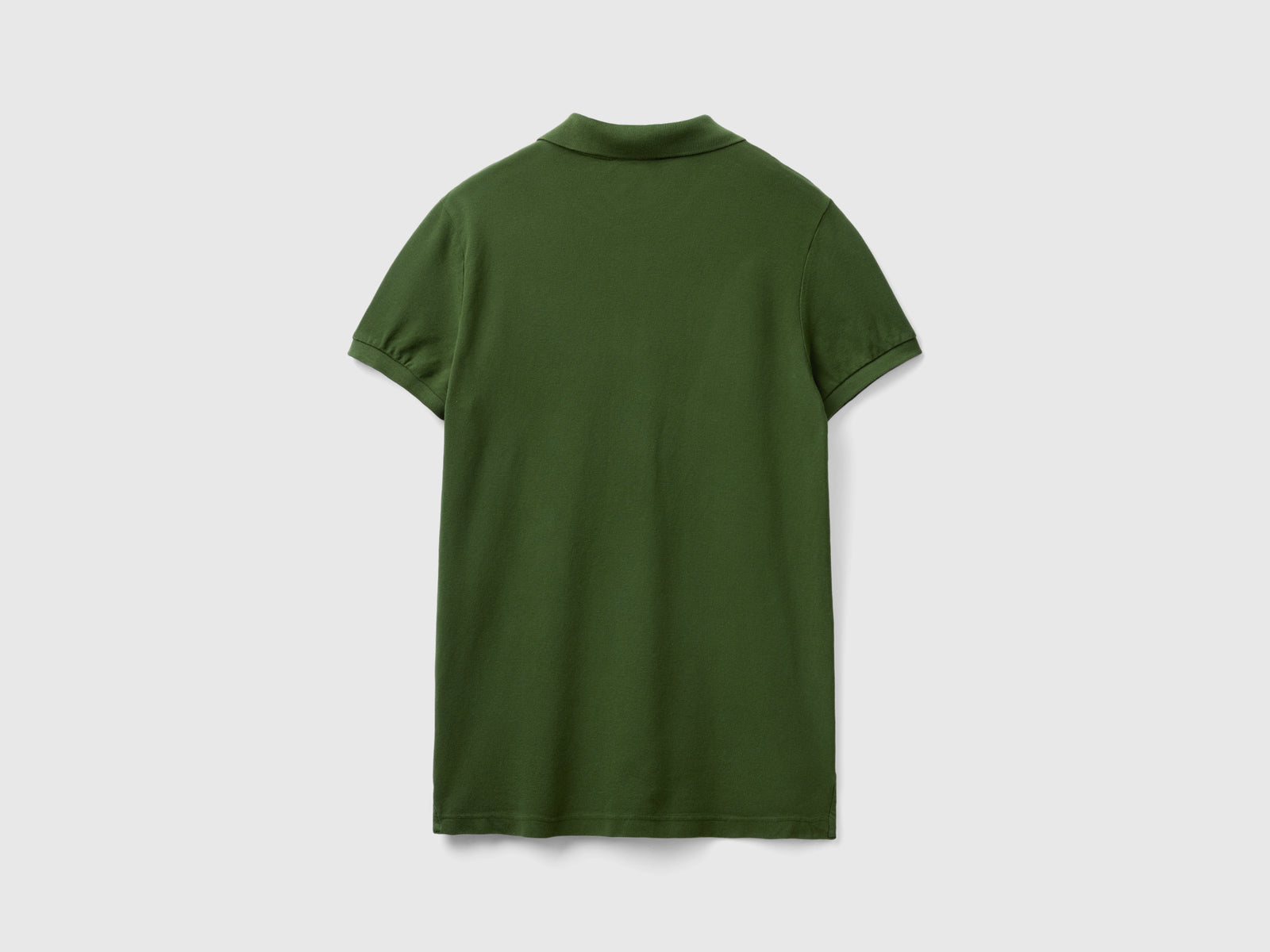 Polo slim fit da uomo verde oliva 2 | Benetton Outlet