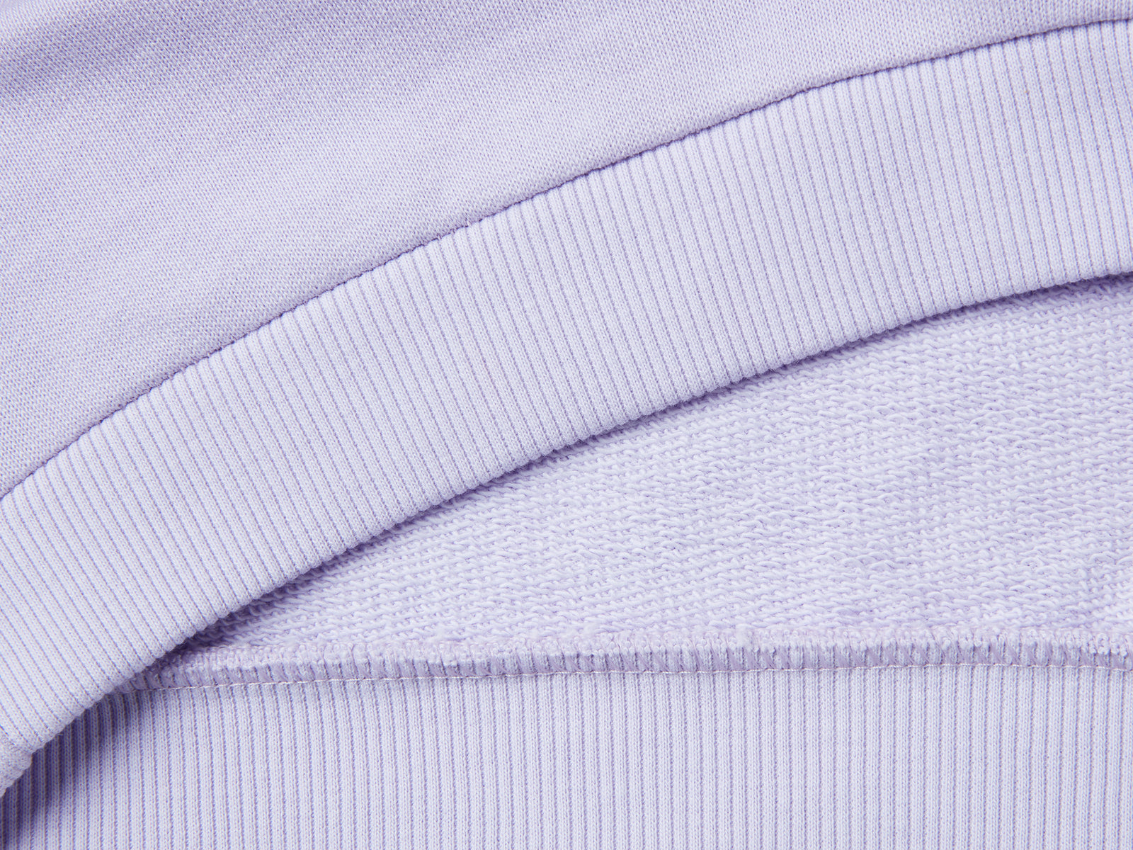 Felpa 100% cotone bio con logo da bimba lilla 2 | Benetton Outlet