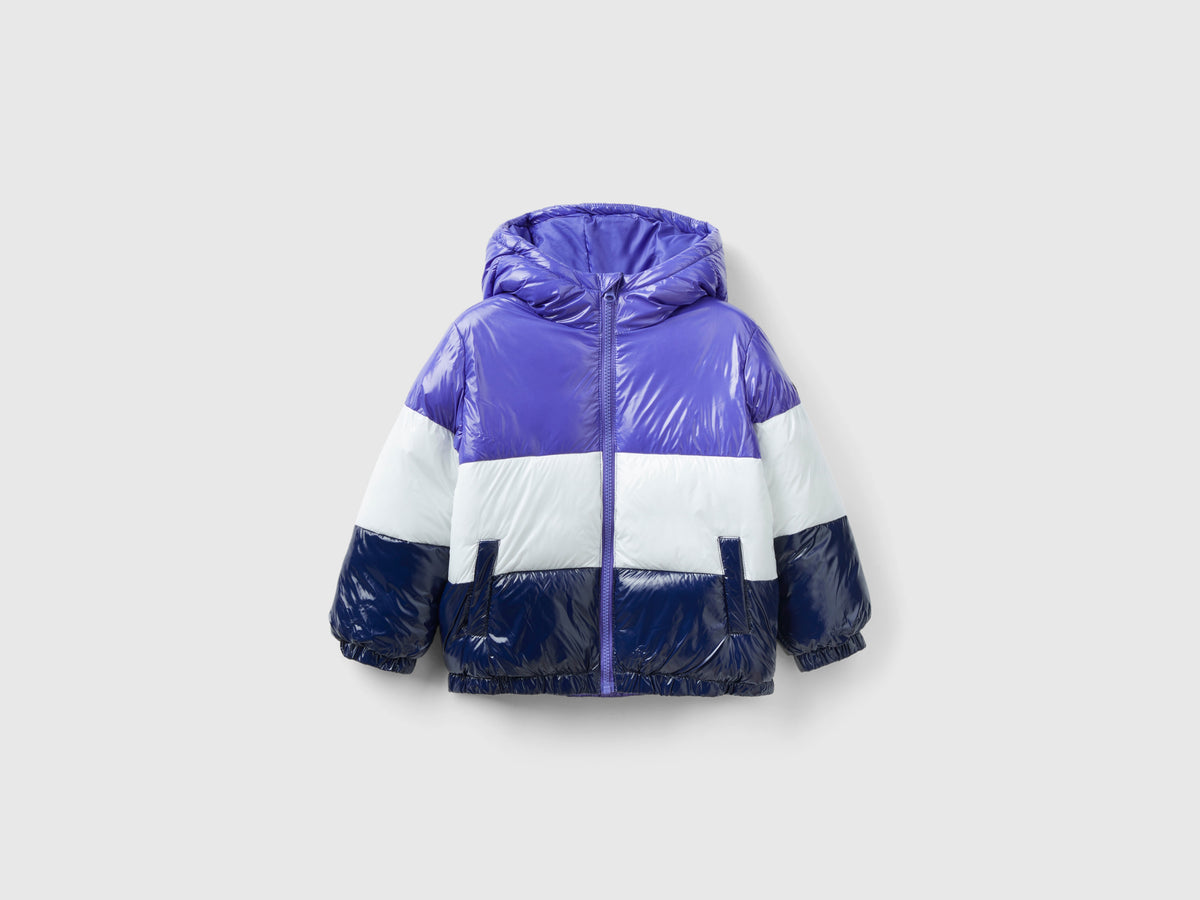 Giubbino imbottito color block