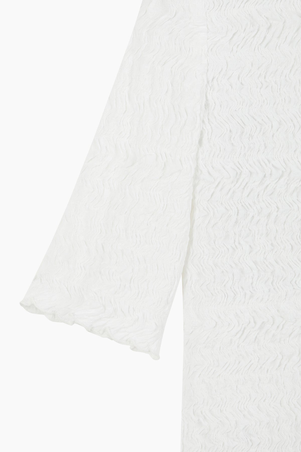 Camicia arricciata