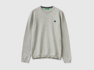 Maglia in puro cotone con logo
