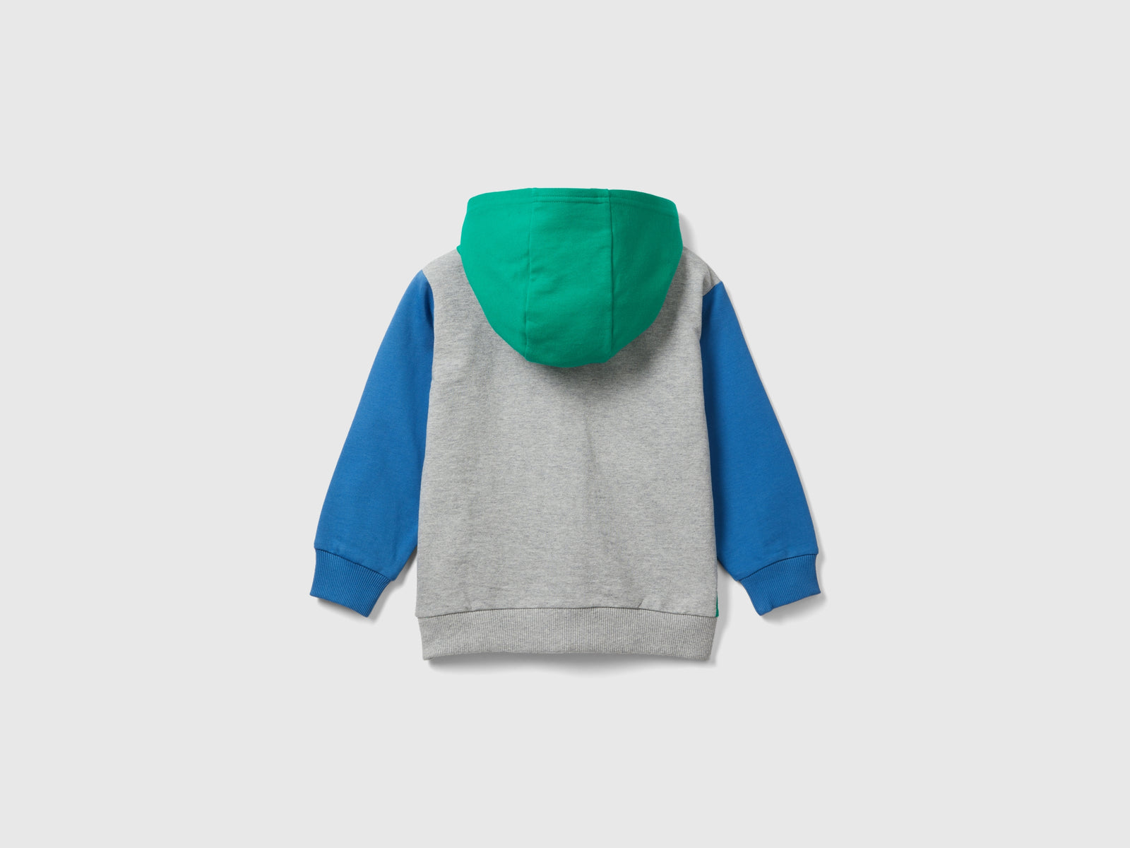 Felpa leggera con zip da bimbo multi-color 2 | Benetton Outlet