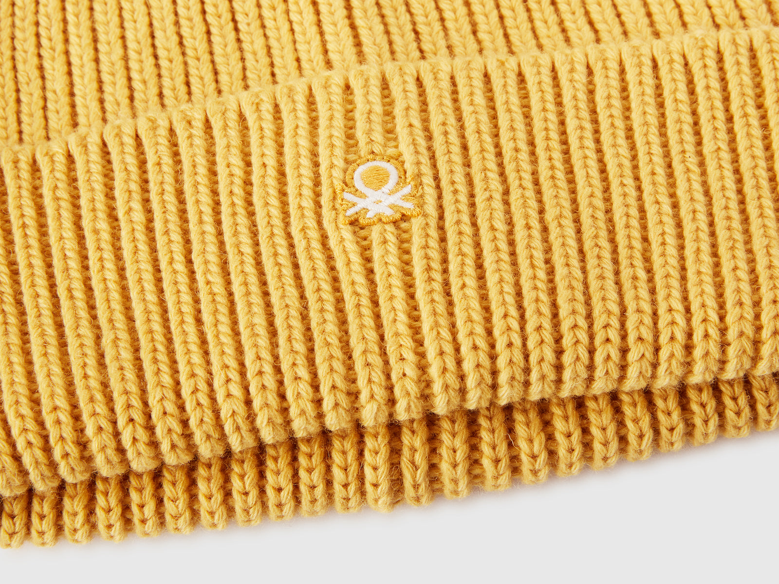 Cappello in misto lana da uomo senape 3 | Benetton Outlet