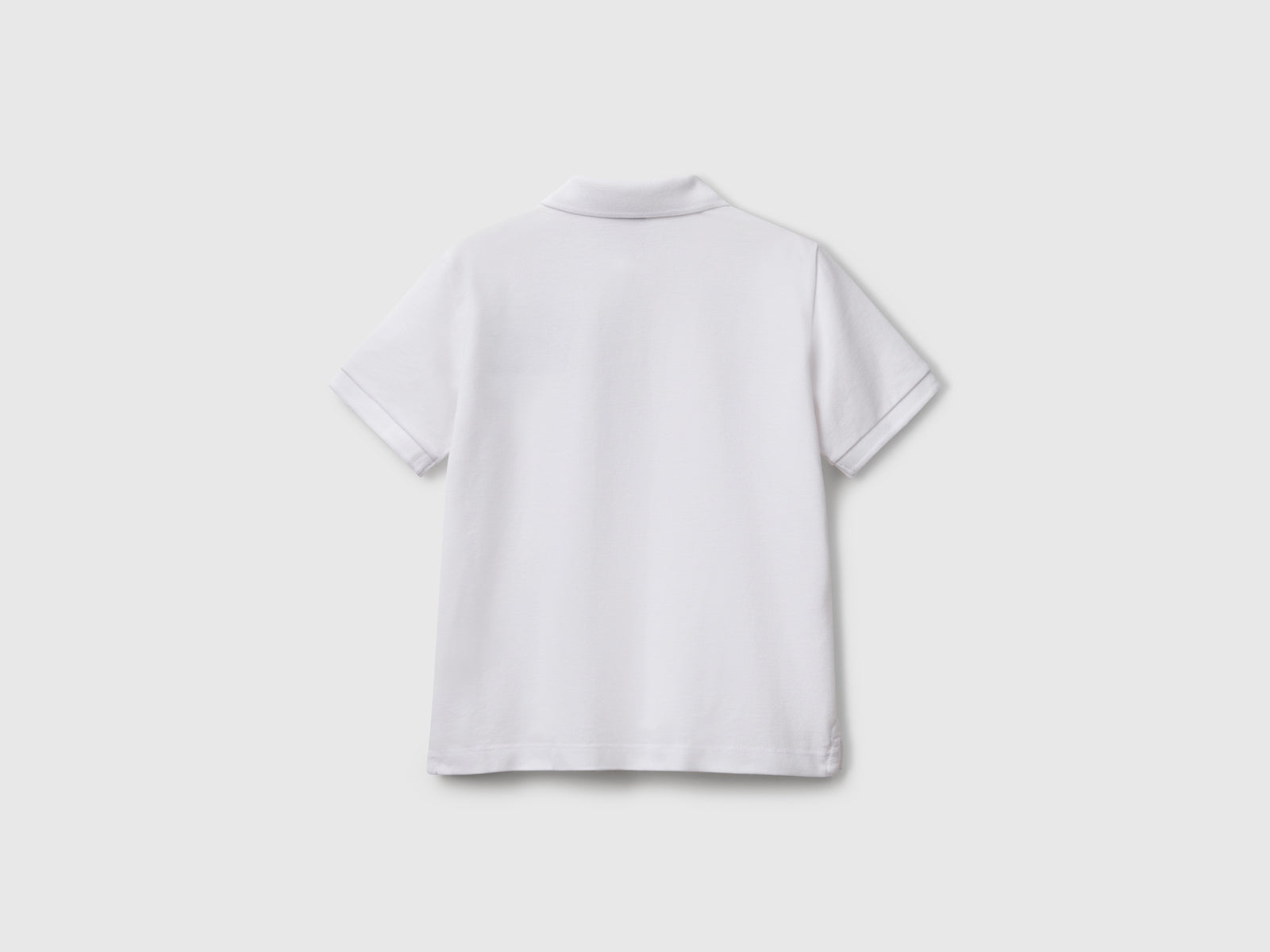 Polo con ricamo Snoopy ©Peanuts da bambino bianco 2 | Benetton Outlet