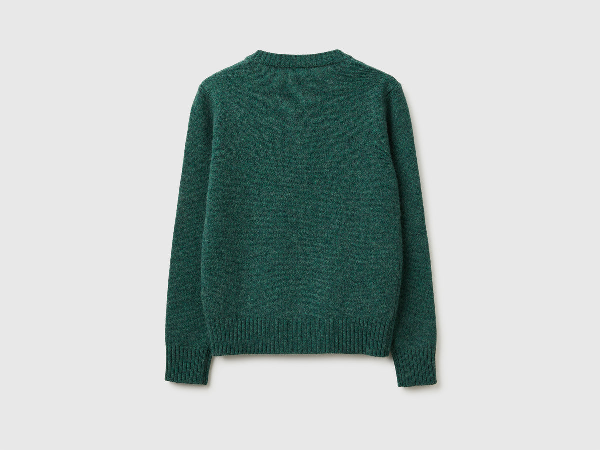 Cardigan in pura lana Shetland