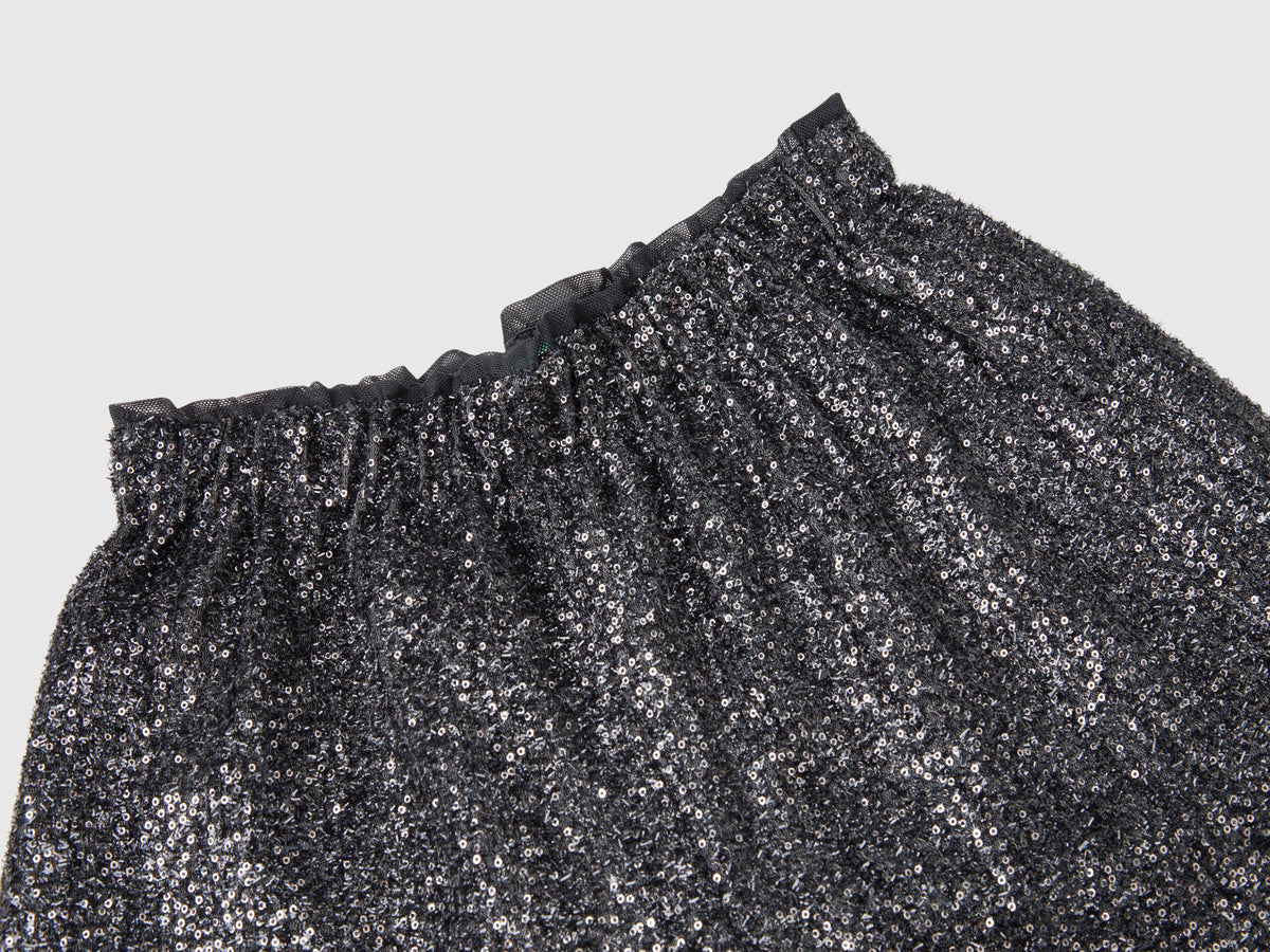 Shorts con paillettes