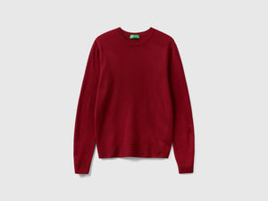 Maglia girocollo in lana Merino