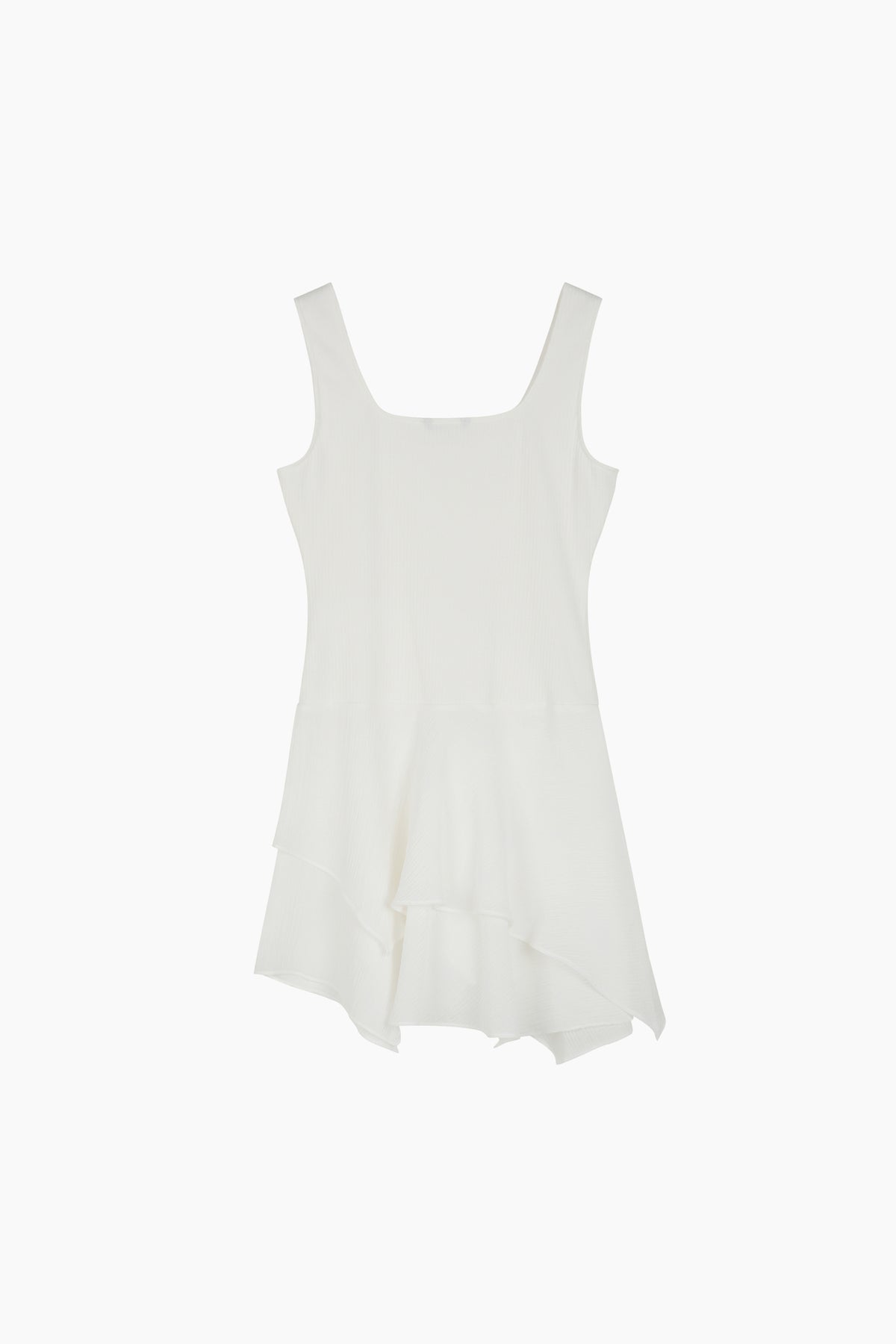 Vestito corto asimmetrico
