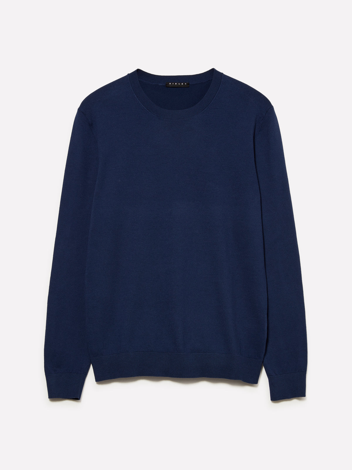 Maglia girocollo blu