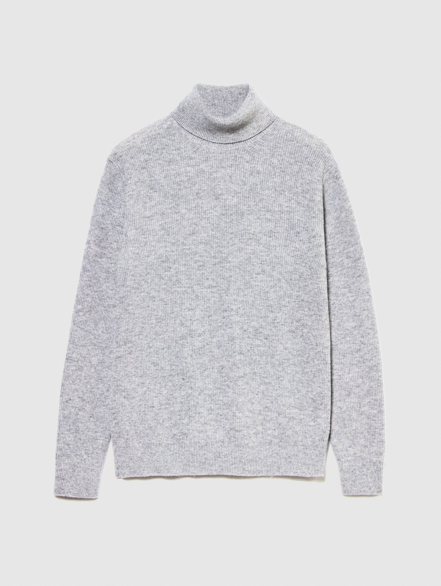 Maglia collo alto regular fit da uomo grigio chiaro | Sisley Outlet