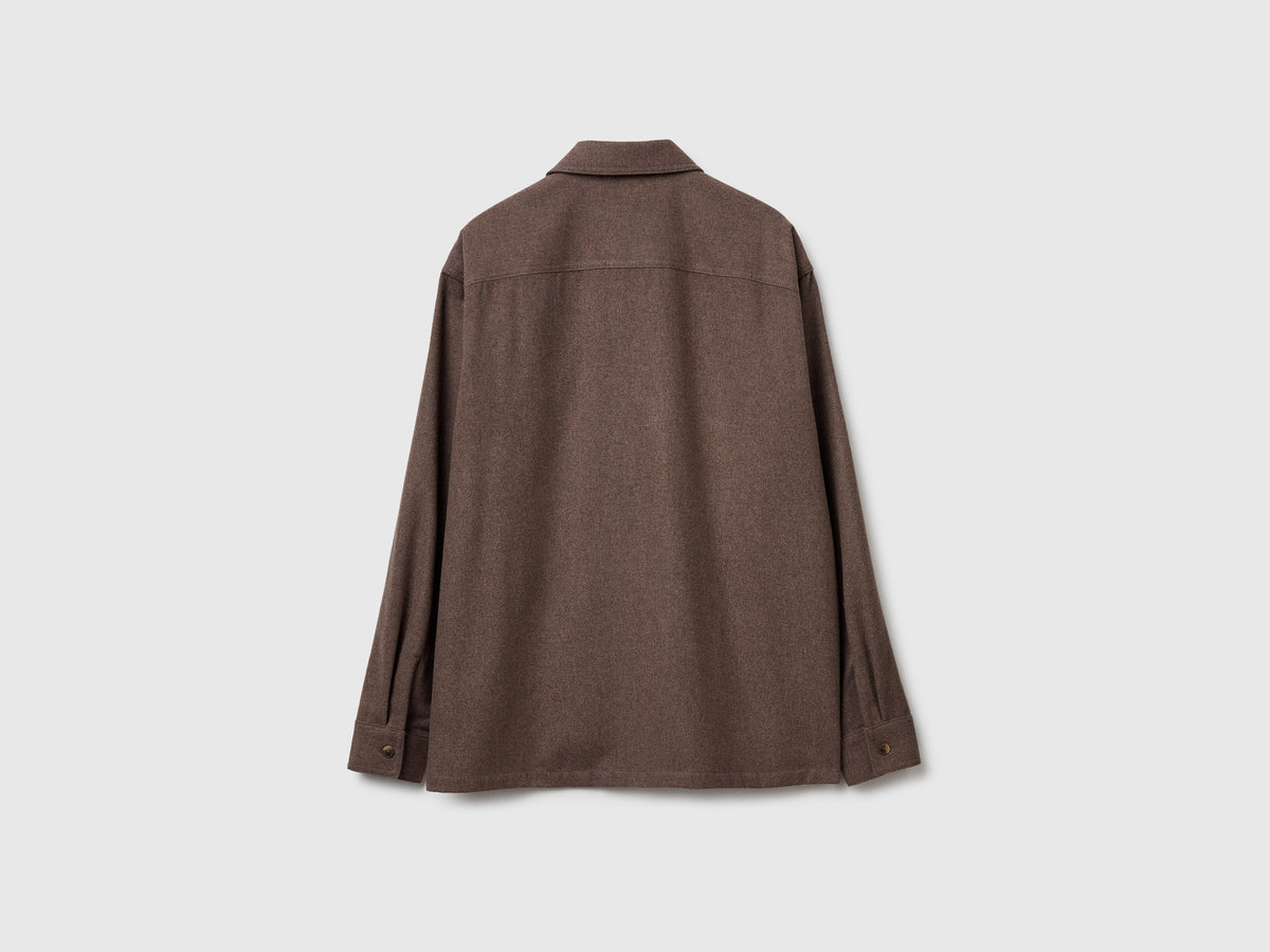 Overshirt in flanella