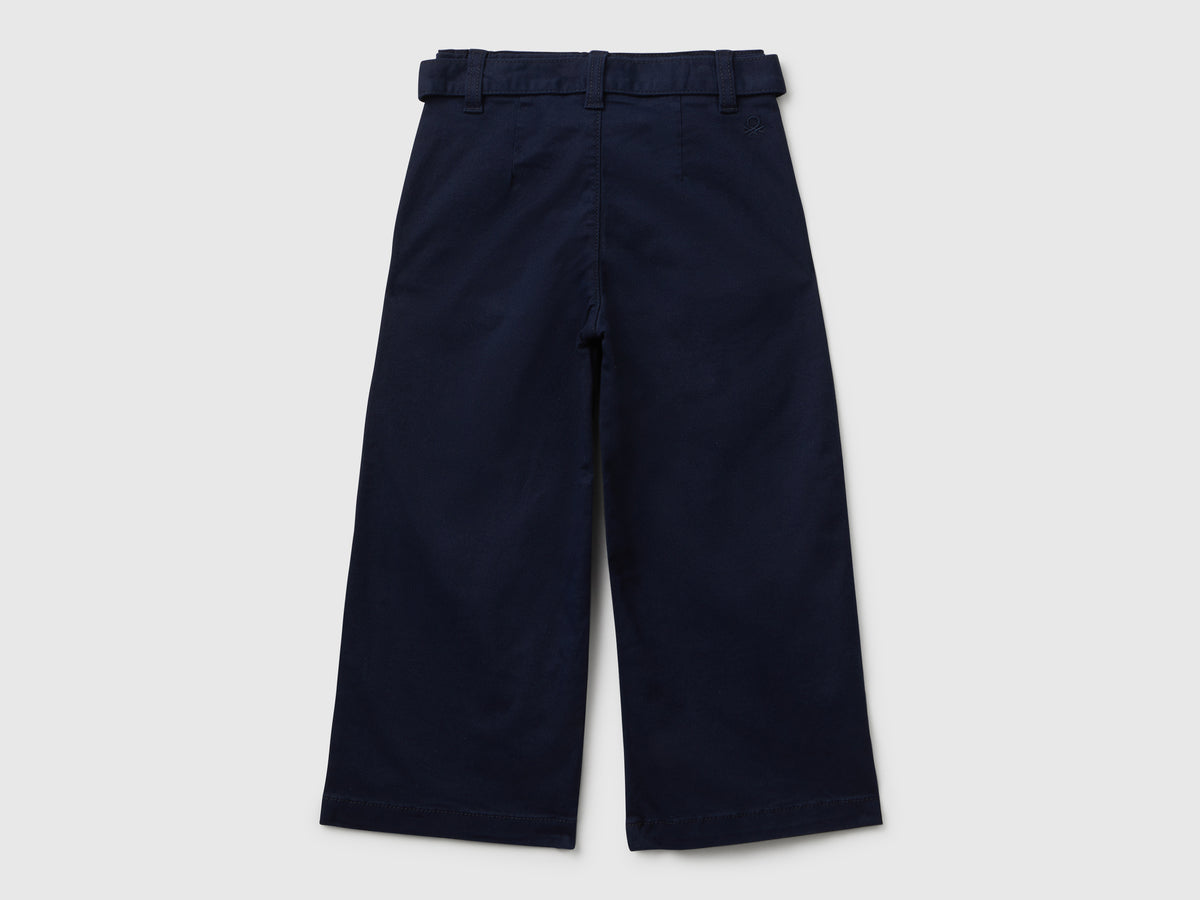 Pantaloni wide fit con fusciacca