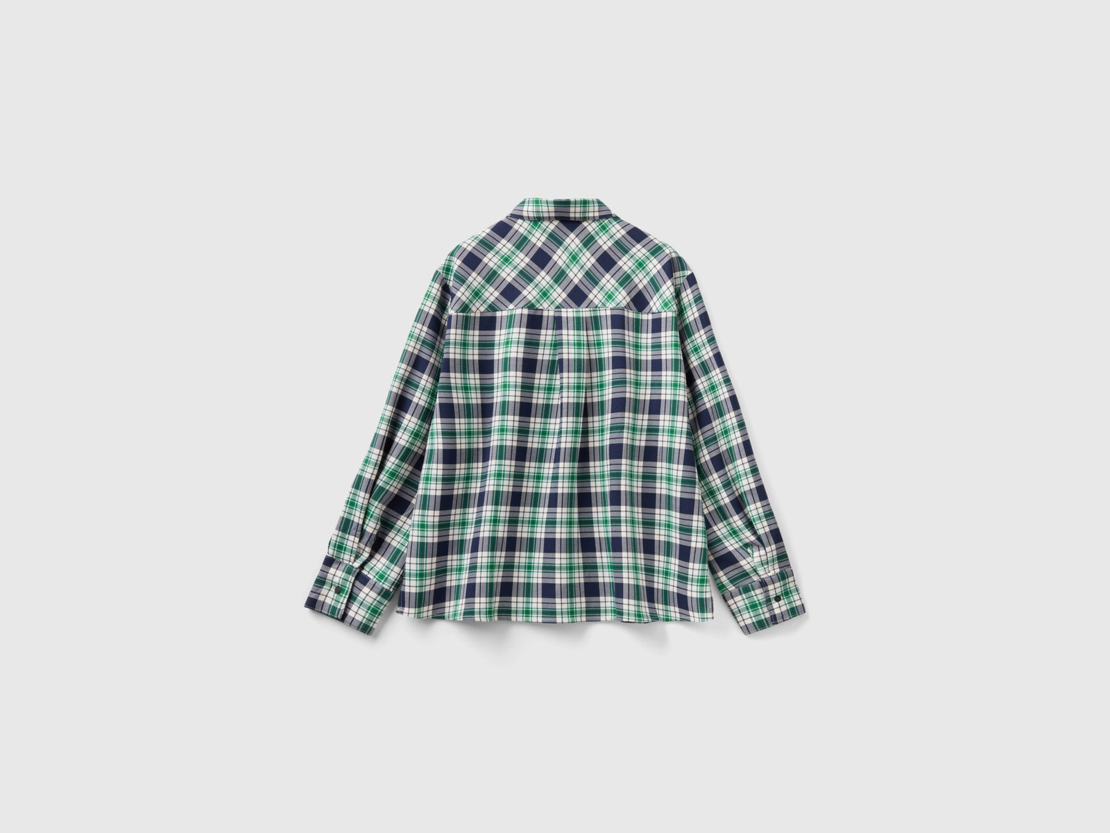 Camicia tartan boxy fit da donna multi-color 2 | Benetton Outlet