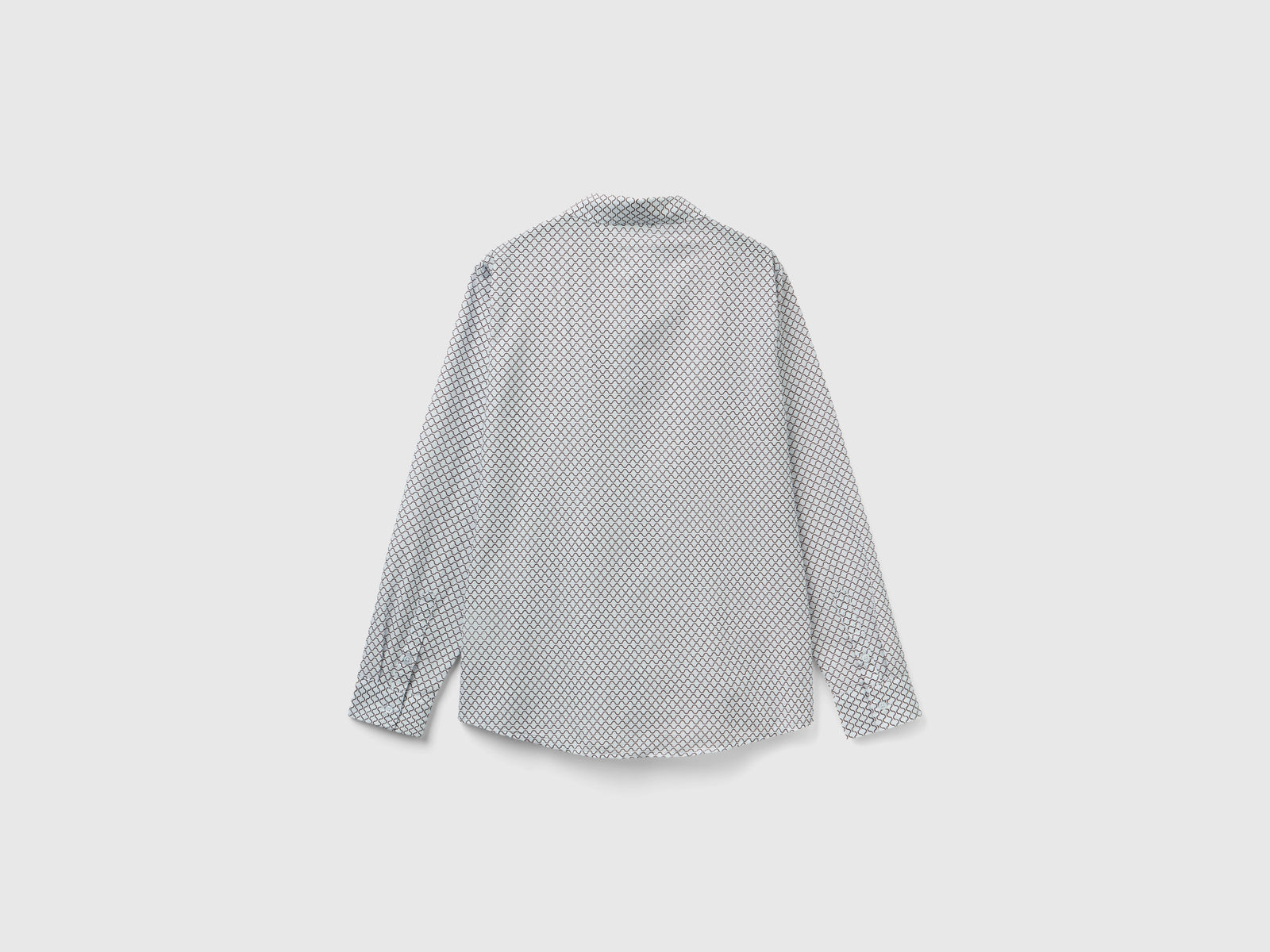 Camicia fantasia da donna celeste 2 | Benetton Outlet
