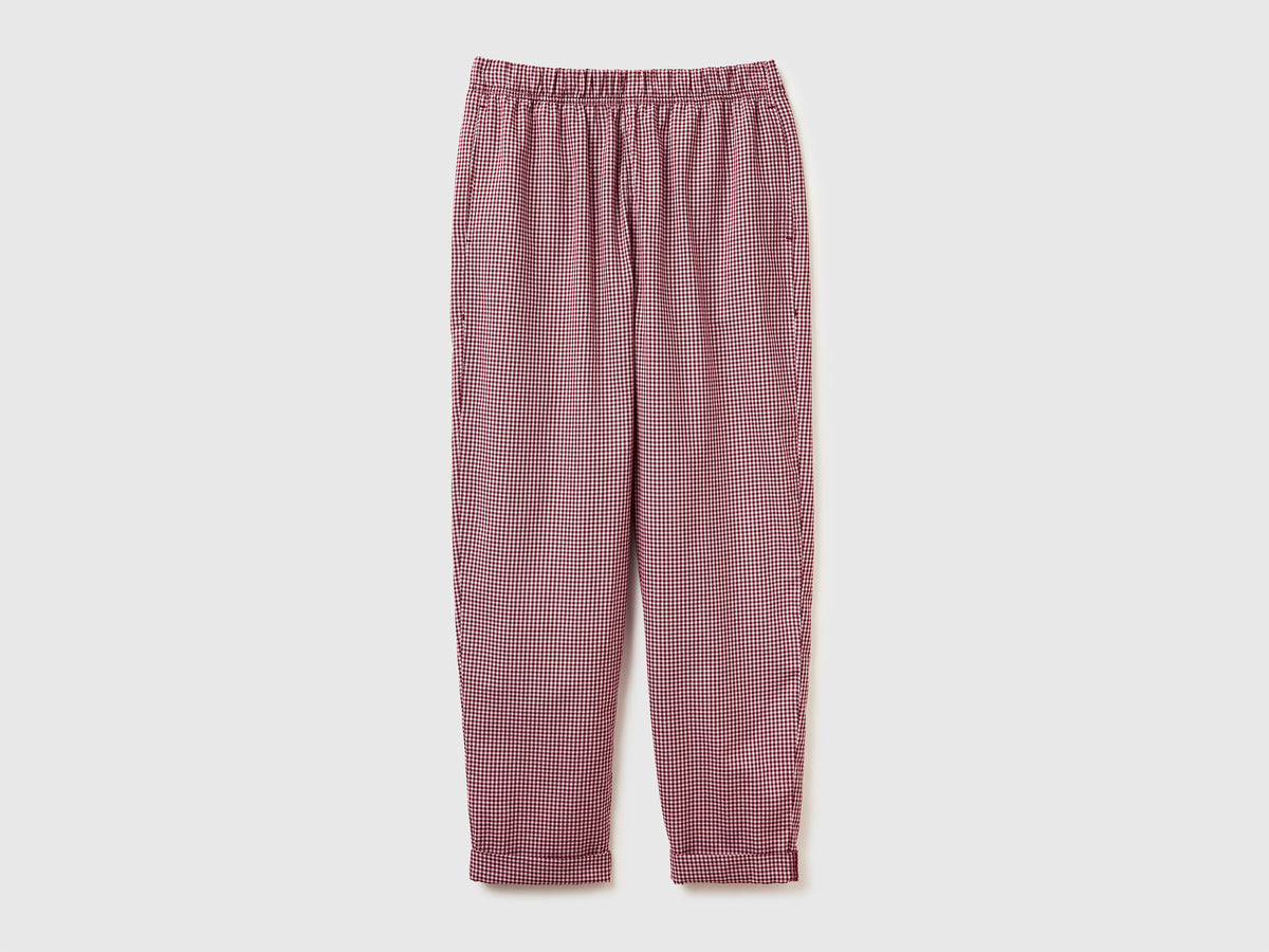 Pantaloni a quadri