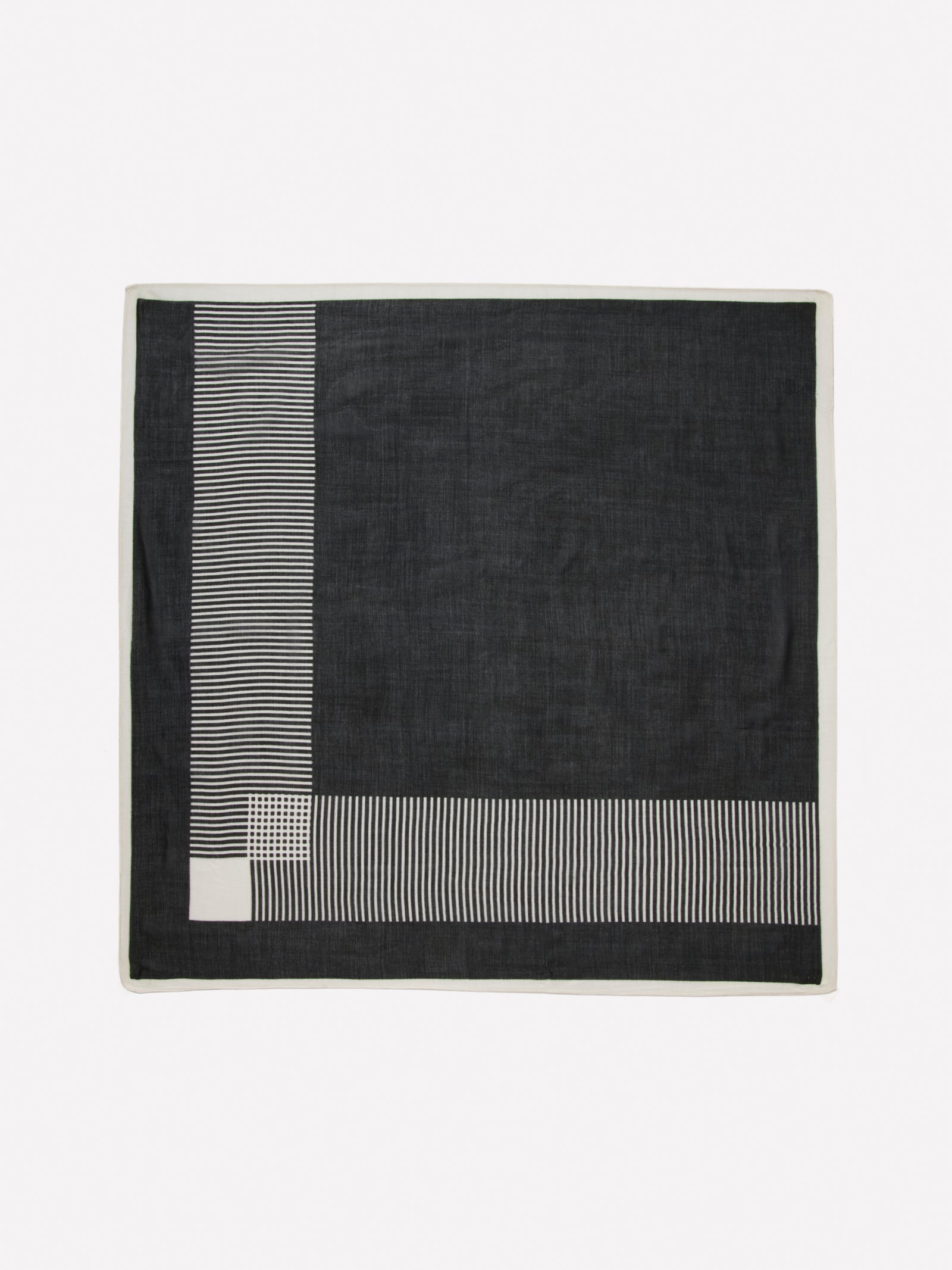 Foulard stampato da donna nero | Sisley Outlet