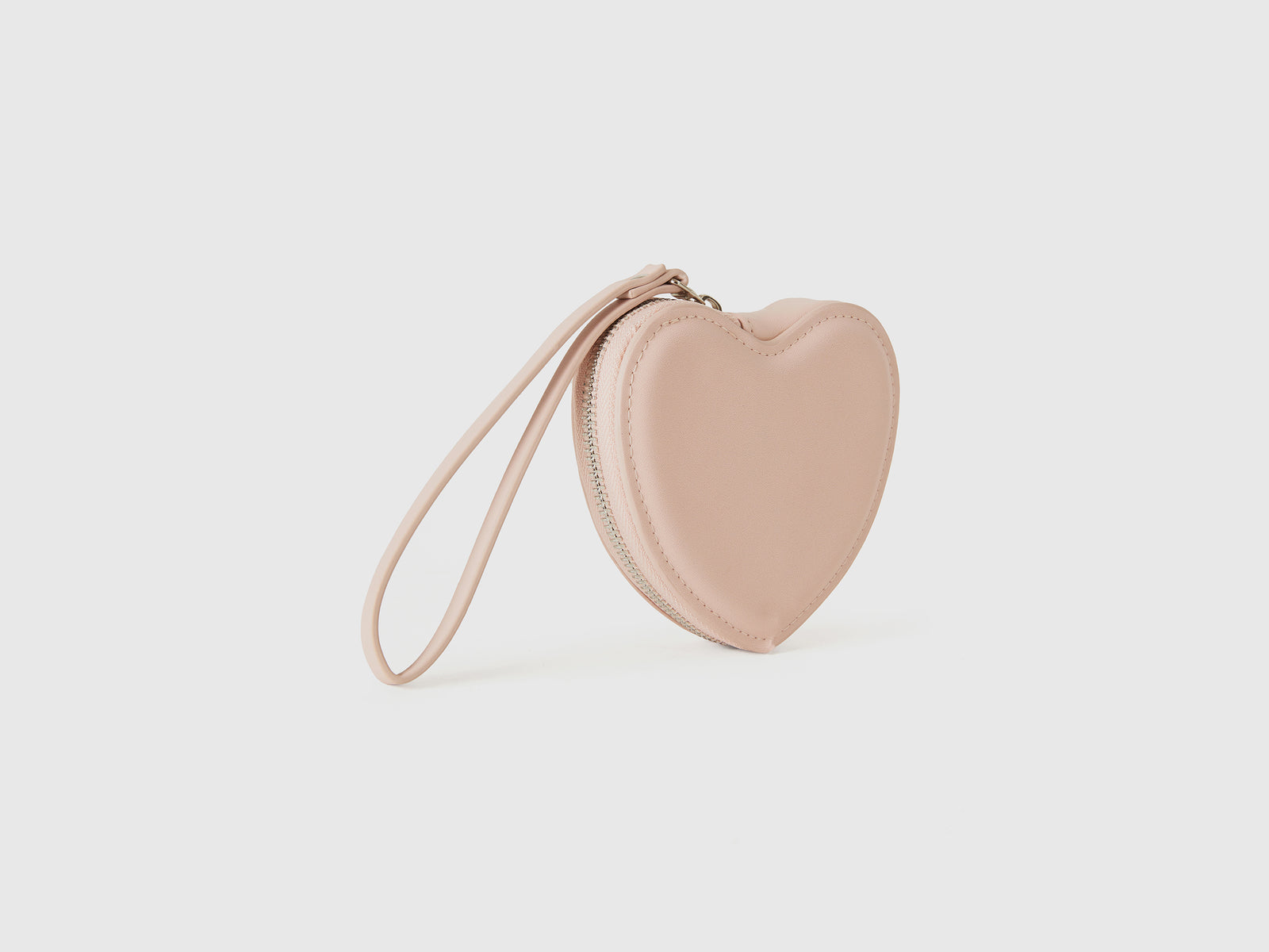 Portamonete cuore da donna rosa tenue 2 | Benetton Outlet