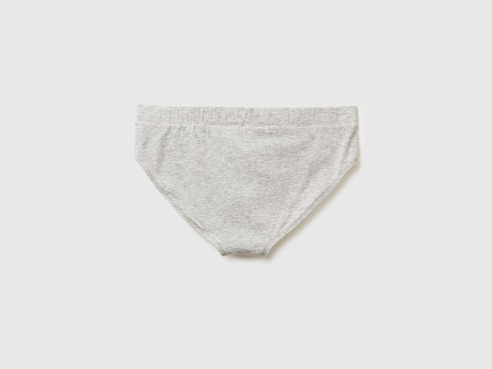 Slip in misto cotone da uomo grigio chiaro 2 | Benetton Outlet