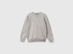Maglioncino in puro cotone con logo