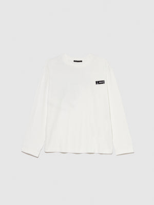 T-shirt over con stampa
