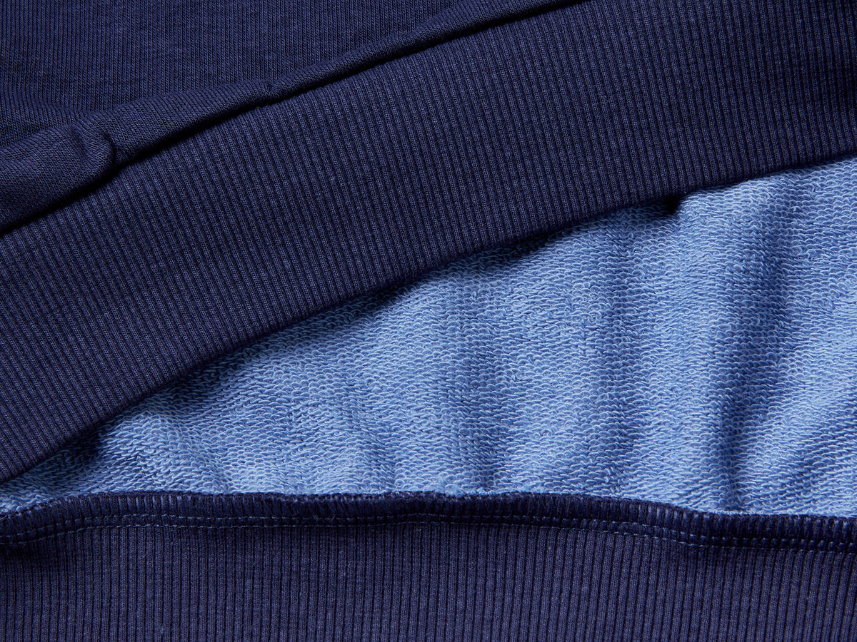 Felpa color block con stampa