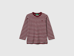 T-shirt manica lunga a righe