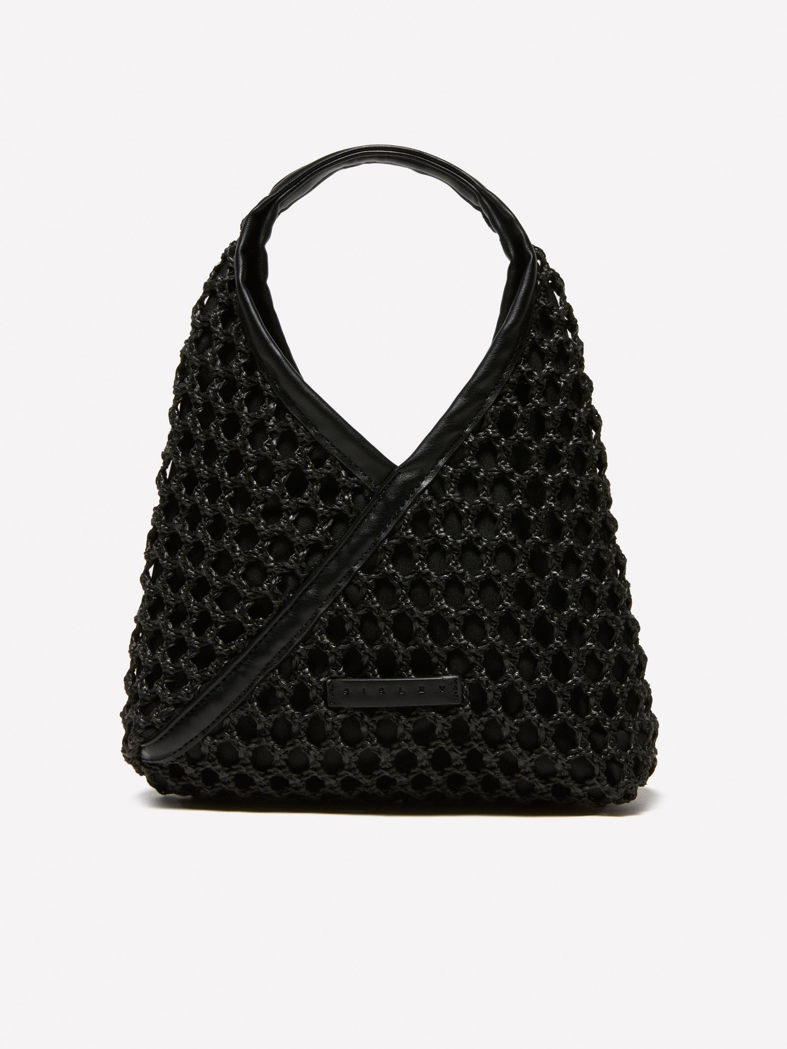 Crochet-look bag da donna beige | Sisley Outlet