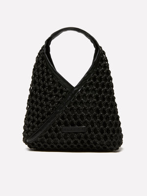 Crochet-look bag