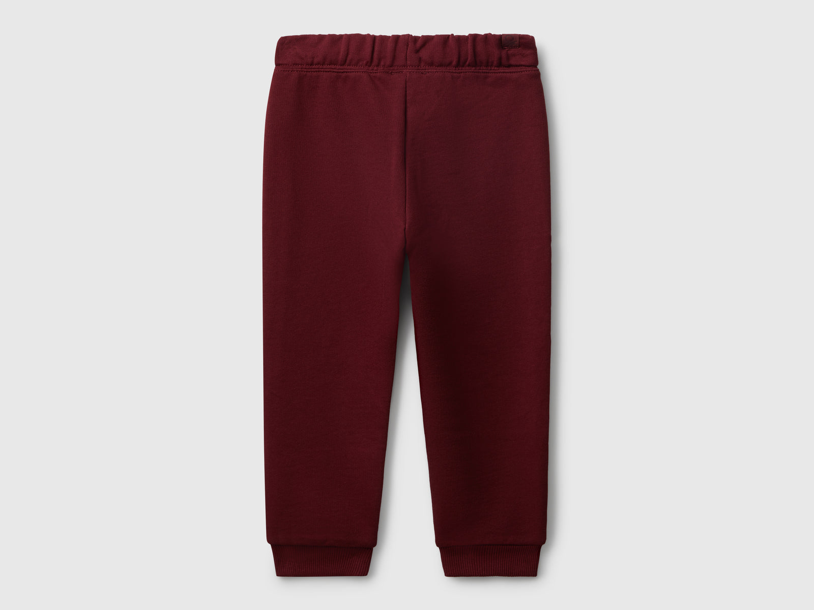 Joggers in felpa regular fit da bimbo bordeaux 2 | Benetton Outlet