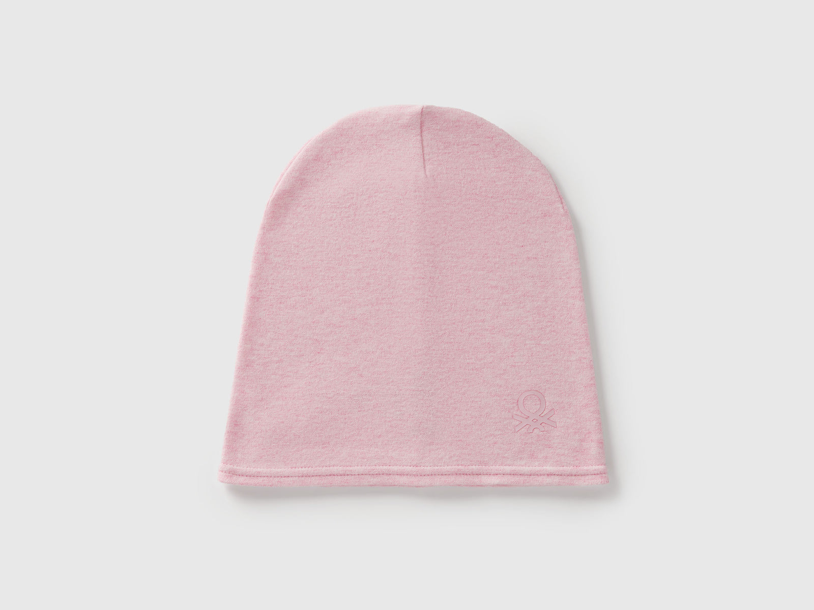 Cuffietta in cotone stretch da bimbo rosa | Benetton Outlet