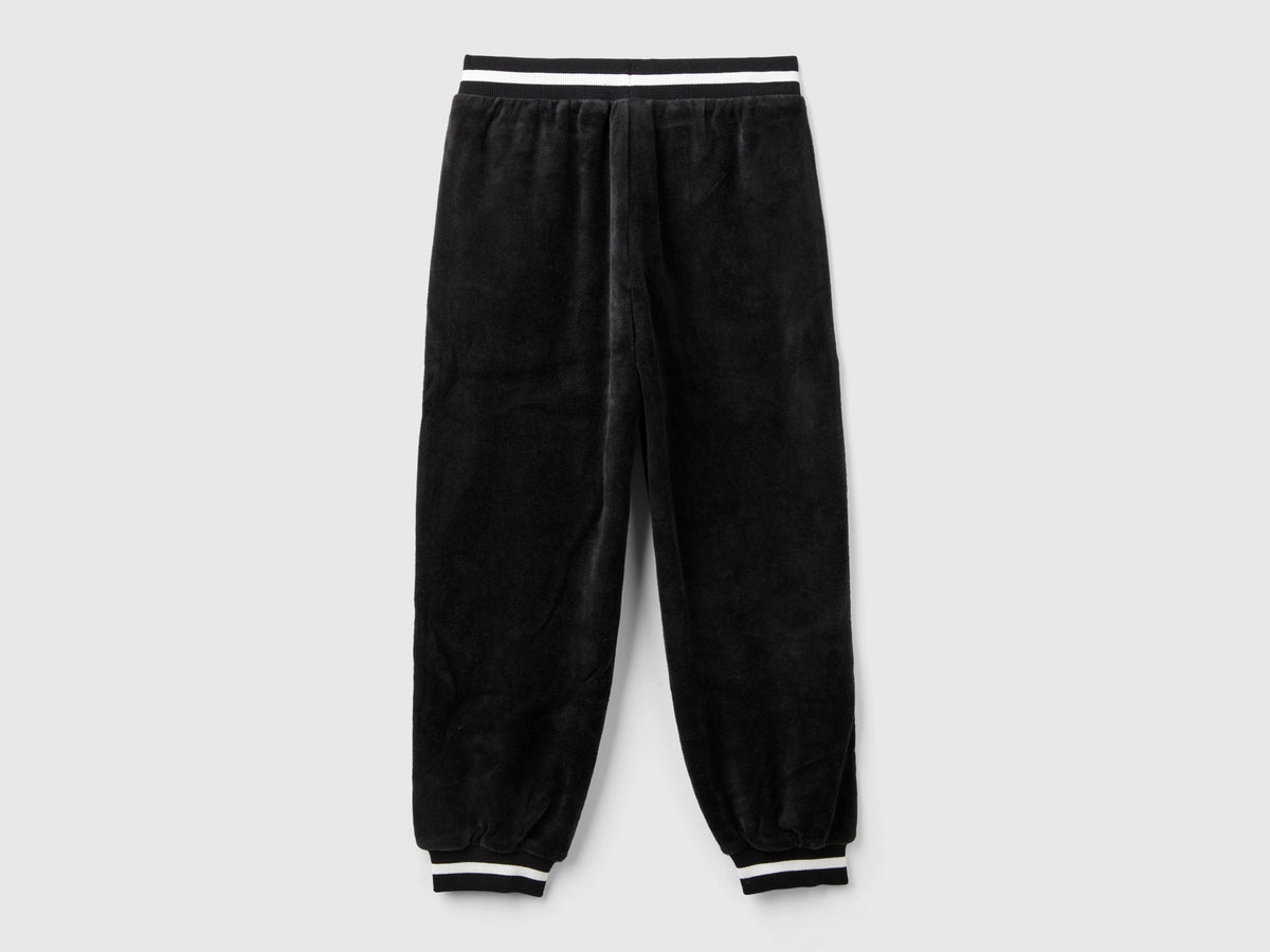 Pantaloni in ciniglia con coulisse