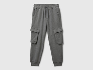Joggers cargo in felpa